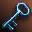 Blue Coral Key